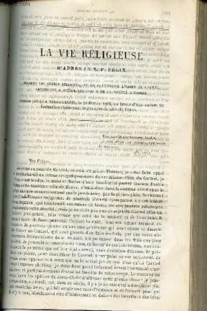 Seller image for LA VIE RELIGIEUSE / SERMON / LES MOINES. for sale by Le-Livre