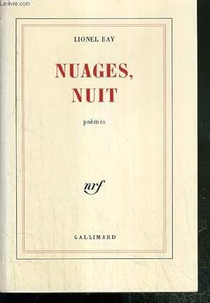 Seller image for NUAGES, NUIT - POEMES - ENVOI DE L'AUTEUR. for sale by Le-Livre