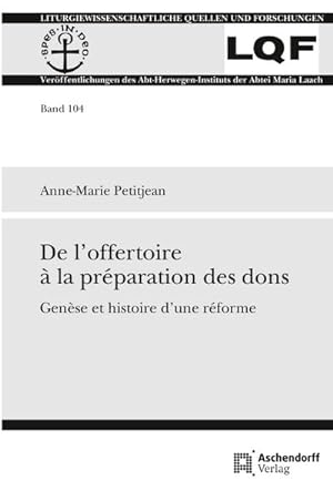 Seller image for De l'offertoire  la prparation des dons for sale by BuchWeltWeit Ludwig Meier e.K.