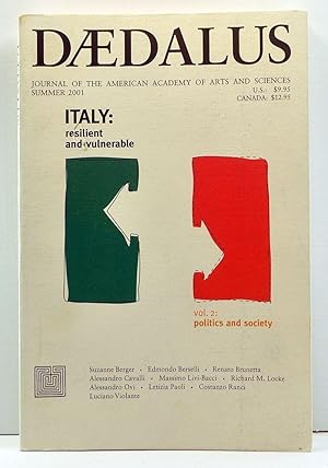 Immagine del venditore per Daedalus: Journal of the American Academy of Arts and Sciences, Summer 2001, Vol. 130, No. 3; Italy: Resilient and Vulnerable, Volume II, Politics and Society venduto da Cat's Cradle Books