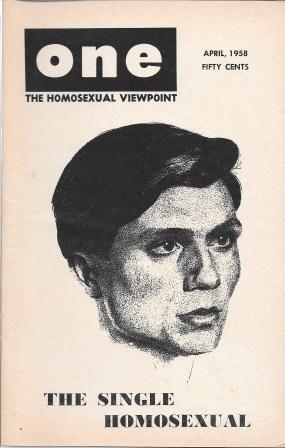 Seller image for One Magazine [ One: The Homosexual Viewpoint ] Volume VI, Number 4, April 1958: The Single Homosexual for sale by Works on Paper