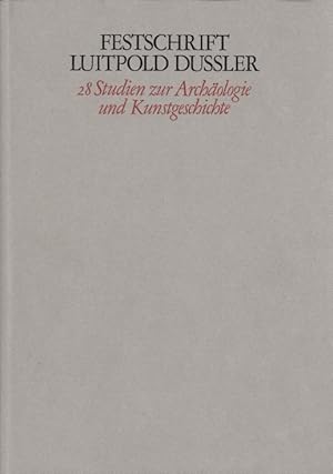 Seller image for Luitpold Dussler 28 Studien zur Archologie und Kunstgeschichte for sale by Leipziger Antiquariat