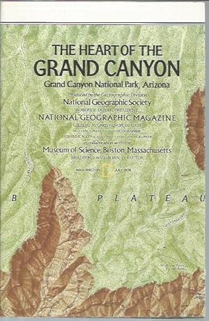Imagen del vendedor de The Heart of The Grand Canyon (Map, July 1978) a la venta por Bookfeathers, LLC