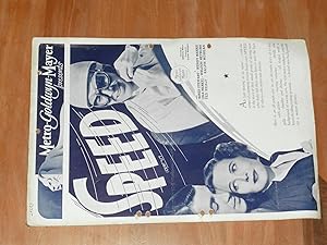 Seller image for Promotional Aid for Speed Starring James Stewart for sale by Dublin Bookbrowsers