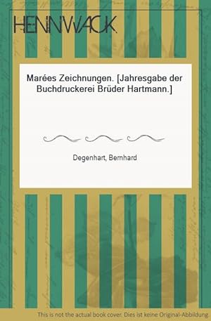 Imagen del vendedor de Mares Zeichnungen. [Jahresgabe der Buchdruckerei Brder Hartmann.] a la venta por HENNWACK - Berlins grtes Antiquariat