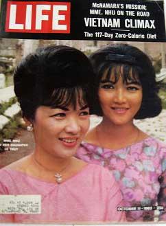Life Magazine October 11, 1963 -- Cover: Mme. Nhu and Her Daughter Le Thuy