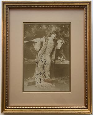 Framed Inscribed Photograph