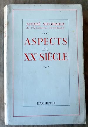 Seller image for Aspects du XXe sicle. for sale by librairie sciardet