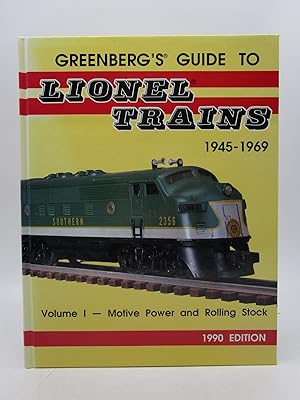 Greenberg's Guide to Lionel Trains, 1945-1969 Volume I (Rare Hardcover)