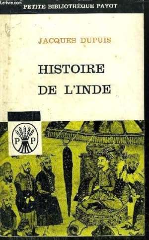 Seller image for HISTOIRE DE L'INDE - COLLECTION PETITE BIBLIOTHEQUE N35 for sale by Le-Livre