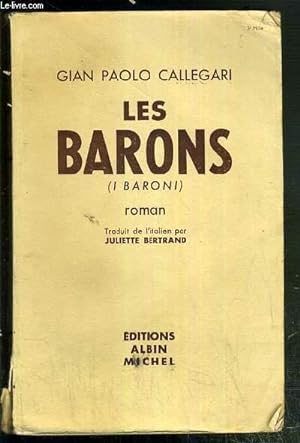 Bild des Verkufers fr LES BARONS (I BARONI) zum Verkauf von Le-Livre