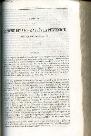 Seller image for HOMELIE POUR LE ONZIEME DIMANCHE APRES LA PENTECOTE : EVANGILE for sale by Le-Livre
