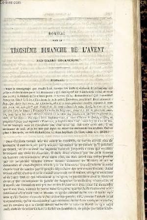 Seller image for HOMELIE POUR LE TROISIEME DIMANCHE DE L'AVENT : EVANGILE. for sale by Le-Livre