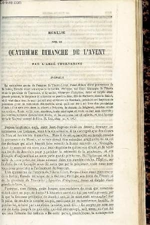 Seller image for HOMELIE POUR LE QUATRIEME DIMANCHE DE L'AVENT : EVANGILE. for sale by Le-Livre