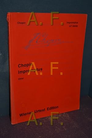 Bild des Verkufers fr Wiener urtext Edition / UT 50058 / Frederic Chopin, Impromptus zum Verkauf von Antiquarische Fundgrube e.U.