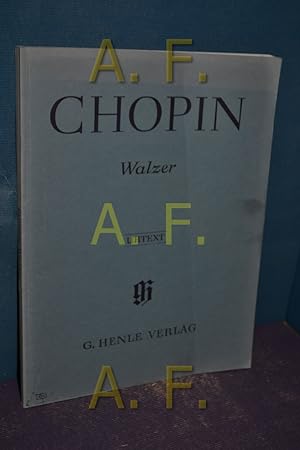 Seller image for Walzer Nach der Eigenschriften, Abschriften und Erstausgaben for sale by Antiquarische Fundgrube e.U.