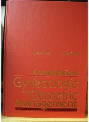 Seller image for Complications of Gynecologic and Obstetric Management for sale by PsychoBabel & Skoob Books