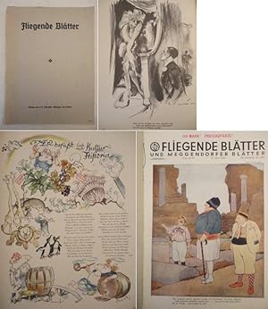 Fliegende Blätter. Nr. 4421, 4423, 4443, 4447, 4484, 4498, 4504 (86. / 87.Jahrgang 1930 / 1931)