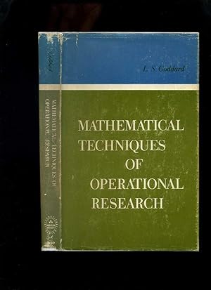Mathematical Techniques of Operational Research