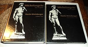 Seller image for MICHELANGELO: THE SCULPTOR. Volume I: Text. Volume II: Plates, Index. (2 volumes). for sale by Blue Mountain Books & Manuscripts, Ltd.