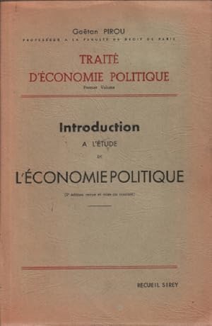 Introduction a l'economie politique