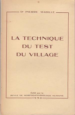 La Technique du test du village