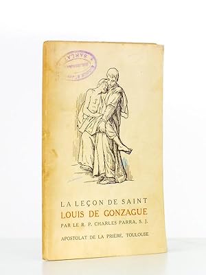 Seller image for La leon de Saint Louis de Gonzague for sale by Librairie du Cardinal