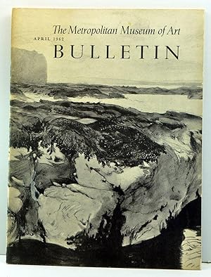 Seller image for The Metropolitan Museum of Art Bulletin, Volume 20, Number 8 (April 1962) for sale by Cat's Cradle Books