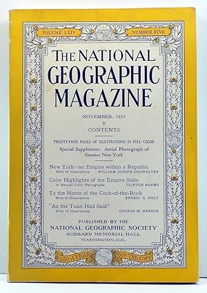 Seller image for The National Geographic Magazine, Volume 64, Number 5 (November 1933) for sale by Cat's Cradle Books