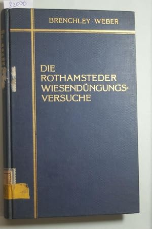 Die Rothamsteder Wiesendüngungsversuche von 1856 bis 1919.