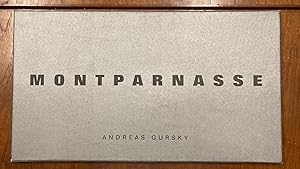 Bild des Verkufers fr Andreas Gursky: Montparnasse; LACKING THE ORIGINAL PHOTOGRAPH zum Verkauf von Argosy Book Store, ABAA, ILAB