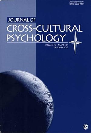 Imagen del vendedor de Journal of Cross-Cultural Psychology. Volume 43, Number 1, November 2012. a la venta por Buch von den Driesch