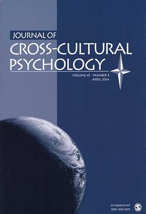 Journal of Cross-Cultural Psychology. Volume 45, Number 3, November 2014.