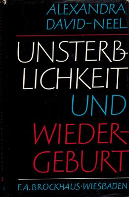 Seller image for Unsterblichkeit und Wiedergeburt. Lehren und Bruche in China, Tibet und Indien. for sale by Occulte Buchhandlung "Inveha"