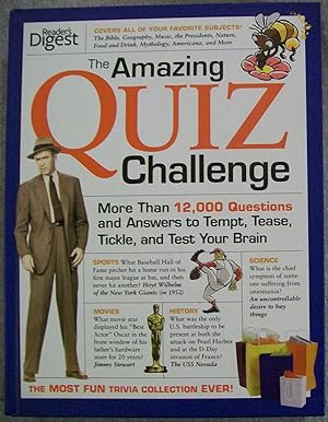 Imagen del vendedor de The Amazing Quiz Challenge a la venta por Book Nook