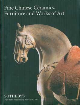 Fine Chinese Ceramics, Furniture and Works of Art. March 19, 1997. Sale 6963 "FEREGHAN". Lots # 1...