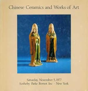 Chinese Ceramics and Works of Art. November 5, 1977. Sale 4043, Lots # 1 - 277.