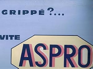 Grippé. Vite. Aspro. [Design for a French Aspirin poster]