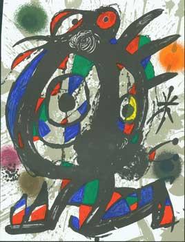 Plate I from Joan Miró Lithographe IIII