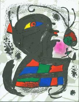 Plate V from Joan Miró Lithographe IIII