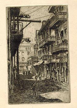 Seller image for Spofford Alley, Chinatown, San Francisco. for sale by Wittenborn Art Books