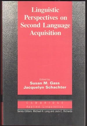 Linguistic Perspectives on Second Language Acquisition (Cambridge Applied Linguistics)