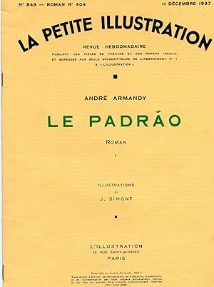 Seller image for LE PADRAO. Roman .Illustrations de J. Simont. for sale by Librairie CLERC