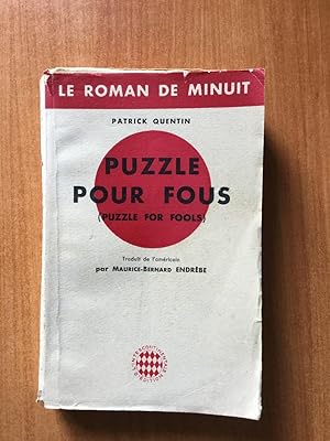 Imagen del vendedor de PUZZLE POUR FOUS ( puzzle for fools ) a la venta por KEMOLA