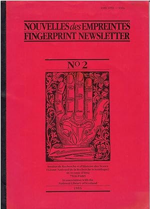 Fingerprint Newsletter (Nouvelles des Impreintes) - No. 2, 1985