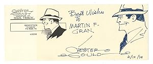 Original Cartoon Art. DICK TRACY