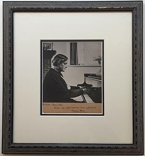 Framed Photograph Inscribed to conductor John Corigliano