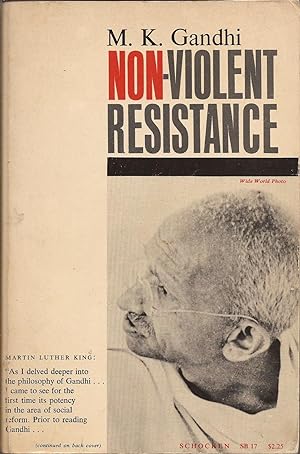 Seller image for Non-violent Resistance (Satyagraha) for sale by Hedgehog's Whimsey BOOKS etc.