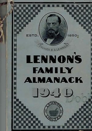 Lennon`s Family Almanack 1940.