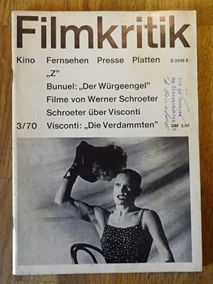 FILMKRITIK 3/70 (März 1970)